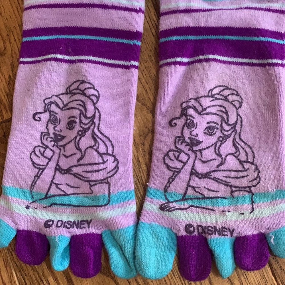 Disney Princess Toe Socks - Picture 2 of 3